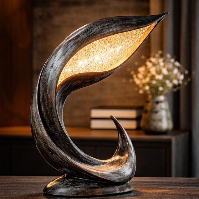 Sculpted Orb Luminary image